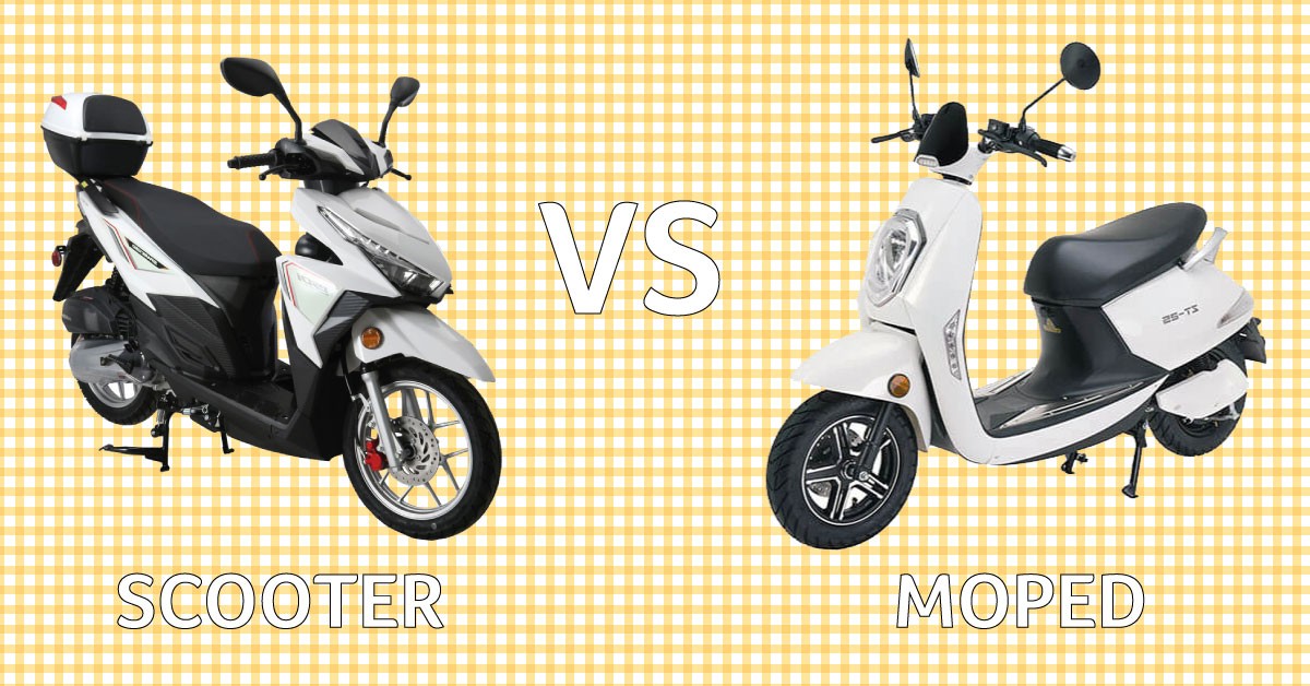 What's Moped vs Scooter difference? ~ Velobike ⋆ Read now