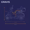 Veleco GRAVIS mobility scooter technical diagram a