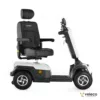 Veleco SHARPY mobility scooter with swivel high-back captain seat - seat rotation