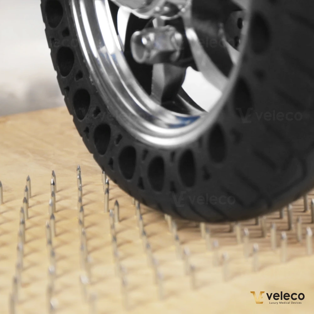 Veleco solid tyres for mobility scooter 02