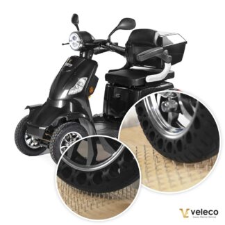 Faster Solid tyres upgrade, solid tyres compatible with mobility scooters any brand