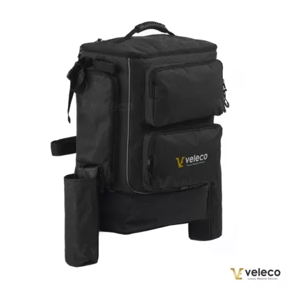 Veleco expandable backrest bag for mobility scooters 2