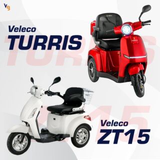 VELECO Tricycle électrique Mobilité/Loisirs Scooter Senior